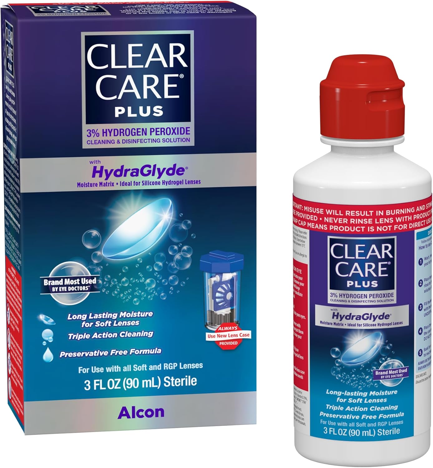 CLEAR CARE PLUS 3 oz