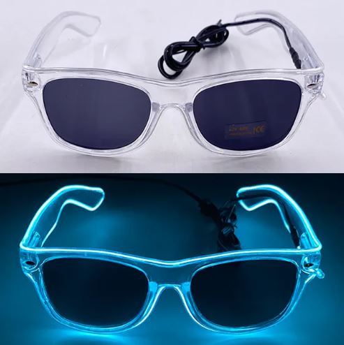 Light Up LED Glasses Glow Sunglasses
