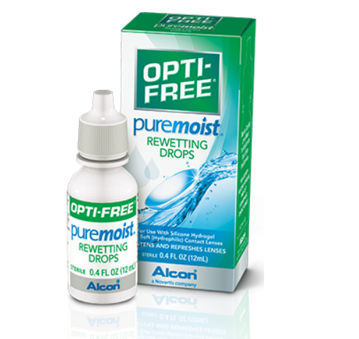 OPTI FREE PUREMOIST Rewetting