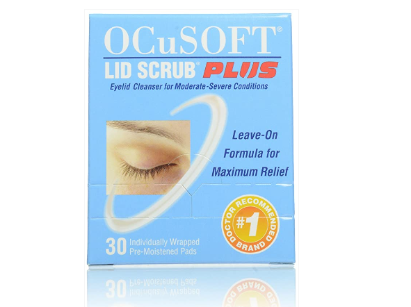 Ocusoft Lid Scrub Plus Pre-Moistened Pads - 30 Ct