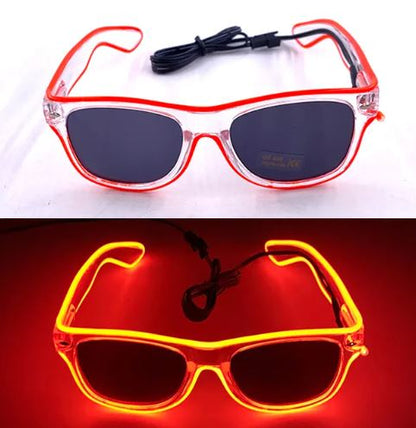 Light Up LED Glasses Glow Sunglasses