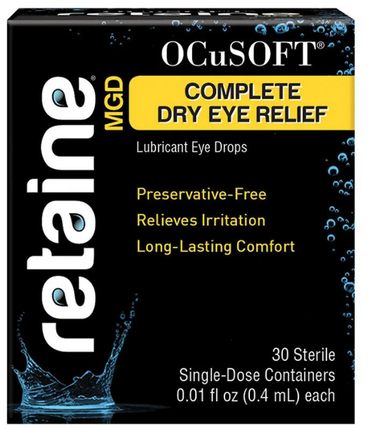 Retaine 30 sterile single -dose containers